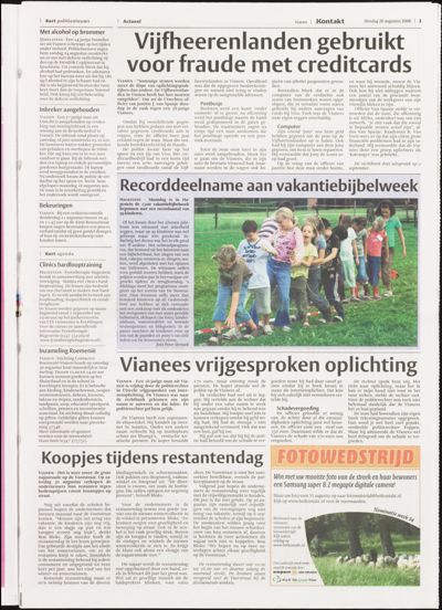 Het Kontakt Vianen, 26 augustus 2008