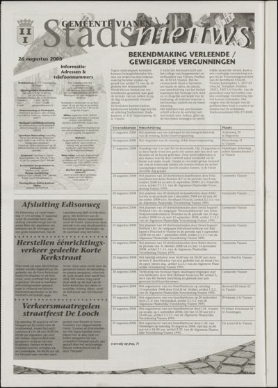 Het Kontakt Vianen, 26 augustus 2008