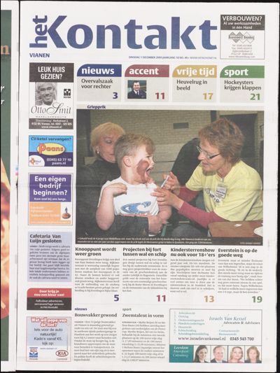 Het Kontakt Vianen, 1 december 2009
