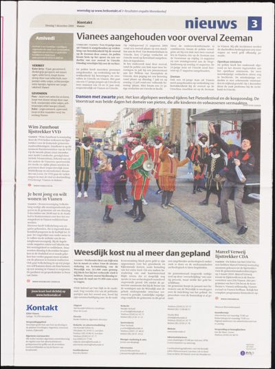 Het Kontakt Vianen, 1 december 2009