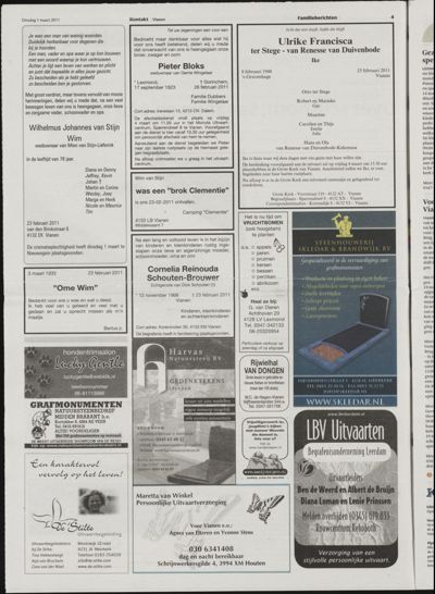 Het Kontakt Vianen, 1 maart 2011