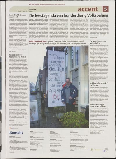 Het Kontakt Vianen, 1 maart 2011
