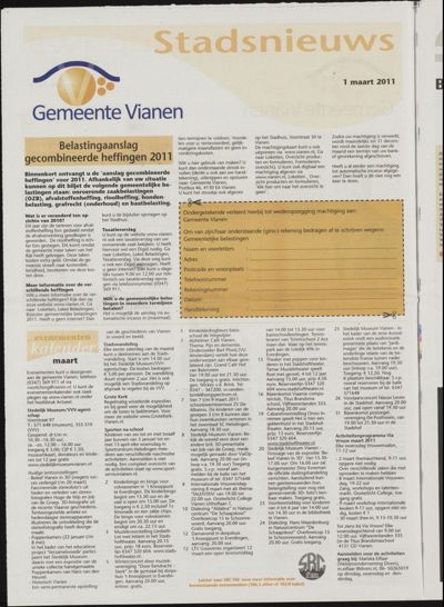 Het Kontakt Vianen, 1 maart 2011