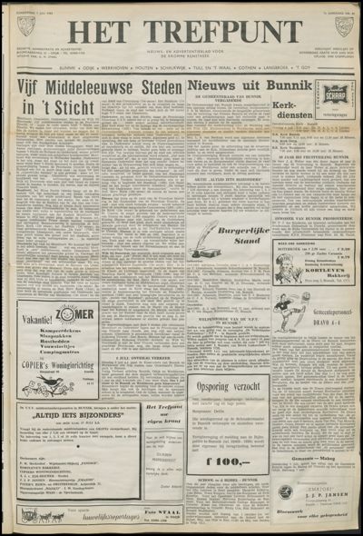 Het Trefpunt, 1 juli 1965 (nr. 49, jrg. 1)