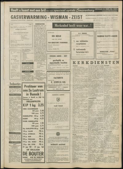 Het Trefpunt, 1 februari 1968 (nr. 28, jrg. 4)