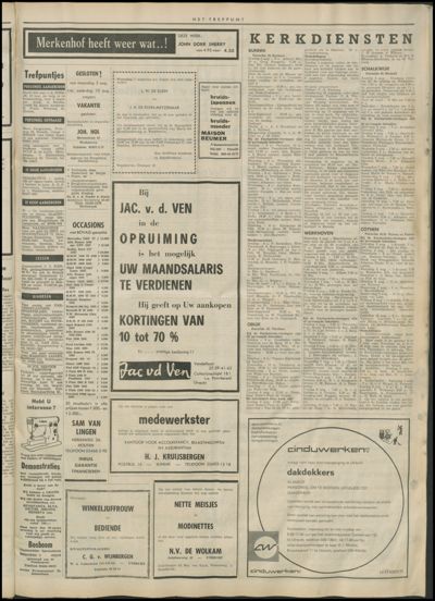 Het Trefpunt, 1 augustus 1968 (nr. 2, jrg. 5)