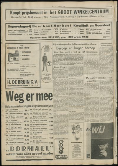 Het Trefpunt, 1 augustus 1968 (nr. 2, jrg. 5)