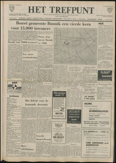 Het Trefpunt, 1 april 1971 (nr. 35, jrg. 7)