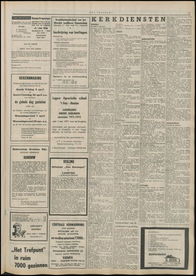 Het Trefpunt, 1 april 1971 (nr. 35, jrg. 7)