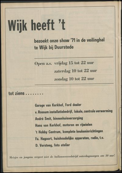 Het Trefpunt, 24 juni 1971 (nr. 47, jrg. 7)