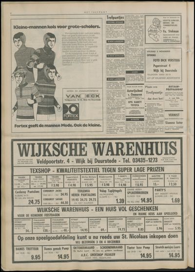 Het Trefpunt, 27 oktober 1971 (nr. 13, jrg. 8)