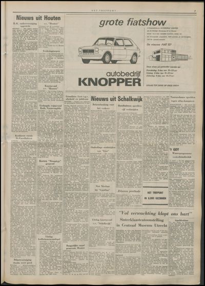 Het Trefpunt, 1 december 1971 (nr. 18, jrg. 8)