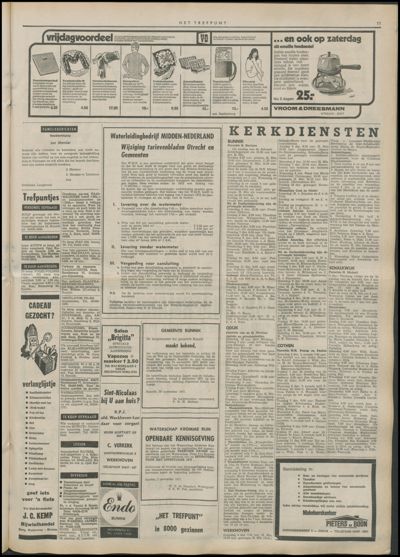 Het Trefpunt, 1 december 1971 (nr. 18, jrg. 8)