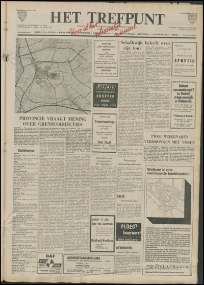 Het Trefpunt, 12 juli 1972 (nr. 50, jrg. 8)