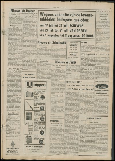 Het Trefpunt, 12 juli 1972 (nr. 50, jrg. 8)