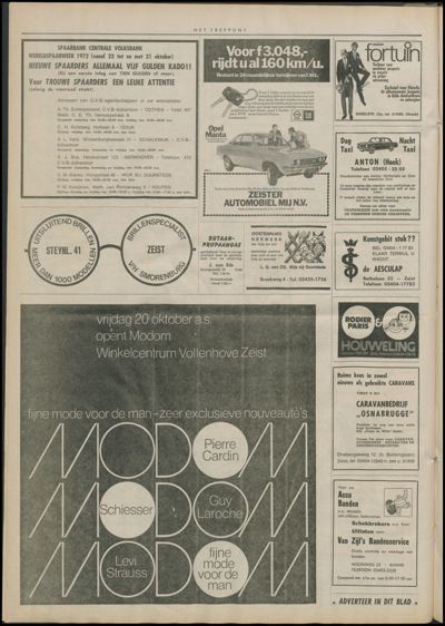 Het Trefpunt, 18 oktober 1972 (nr. 11, jrg. 9)