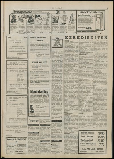 Het Trefpunt, 18 oktober 1972 (nr. 11, jrg. 9)