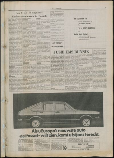 Het Trefpunt, 1 augustus 1973 (nr. 1, jrg. 10)