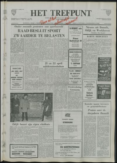 Het Trefpunt, 16 april 1975 (nr. 36, jrg. 11)