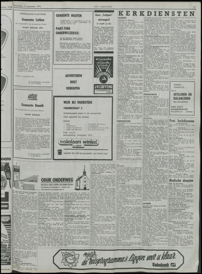 Het Trefpunt, 10 september 1975 (nr. 6, jrg. 12)