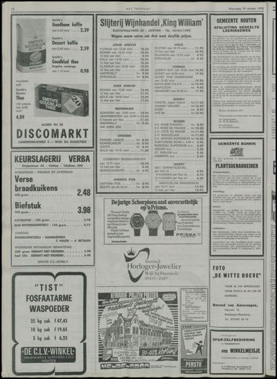 Het Trefpunt, 29 oktober 1975 (nr. 13, jrg. 12)