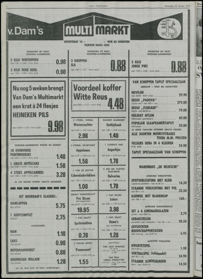 Het Trefpunt, 29 oktober 1975 (nr. 13, jrg. 12)