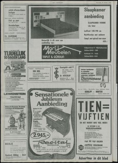 Het Trefpunt, 29 oktober 1975 (nr. 13, jrg. 12)