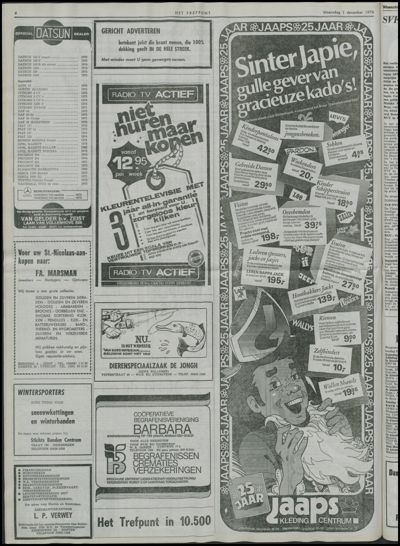 Het Trefpunt, 1 december 1976 (nr. 18, jrg. 13)