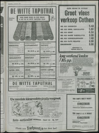 Het Trefpunt, 1 december 1976 (nr. 18, jrg. 13)