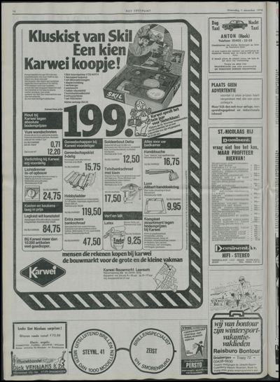 Het Trefpunt, 1 december 1976 (nr. 18, jrg. 13)