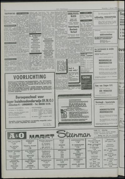 Het Trefpunt, 1 februari 1978 (nr. 27, jrg. 14)
