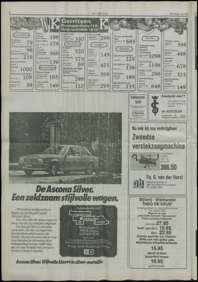 Het Trefpunt, 1 juli 1981 (nr. 49, jrg. 17)