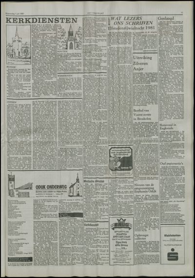 Het Trefpunt, 1 juli 1981 (nr. 49, jrg. 17)