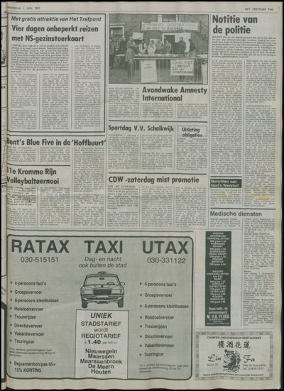 Het Trefpunt, 1 juni 1983 (nr. 41, jrg. 19)