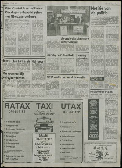 Het Trefpunt, 1 juni 1983 (nr. 41, jrg. 19)
