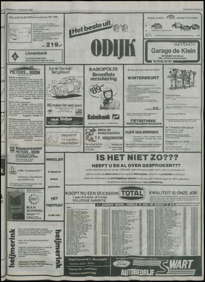Het Trefpunt, 1 februari 1984 (nr. 5, jrg. 20)