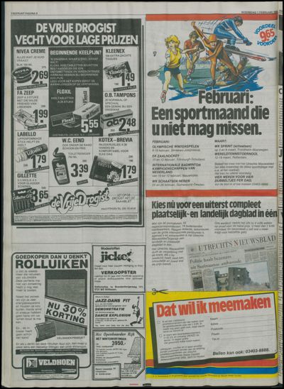 Het Trefpunt, 1 februari 1984 (nr. 5, jrg. 20)