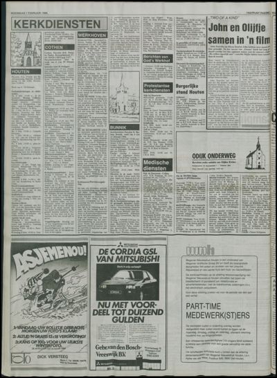 Het Trefpunt, 1 februari 1984 (nr. 5, jrg. 20)