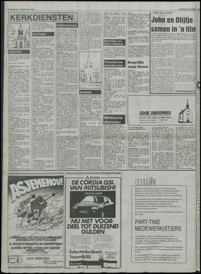 Het Trefpunt, 1 februari 1984 (nr. 5, jrg. 20)
