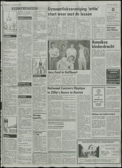 Het Trefpunt, 1 augustus 1984 (nr. 31, jrg. 20)