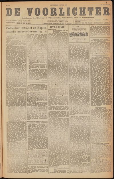 De Voorlichter, 4 april 1946
