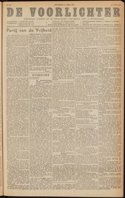 De Voorlichter, 11 april 1946
