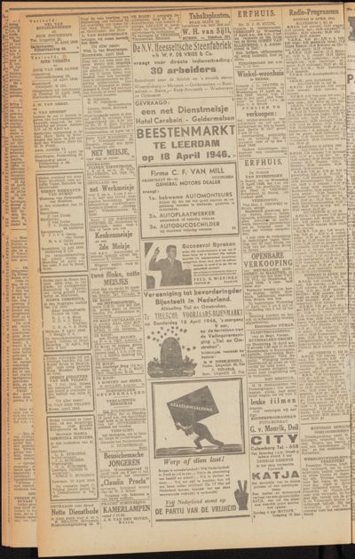 De Voorlichter, 13 april 1946