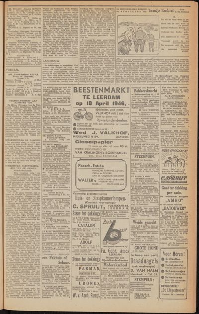 De Voorlichter, 13 april 1946