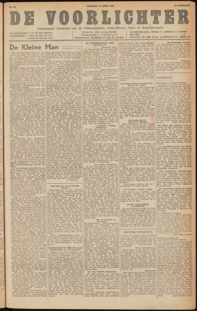 De Voorlichter, 16 april 1946