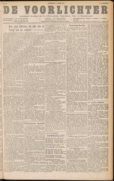 De Voorlichter, 20 april 1946