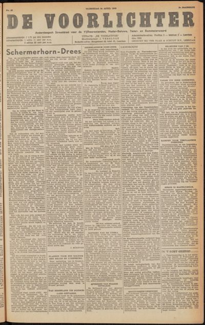 De Voorlichter, 24 april 1946