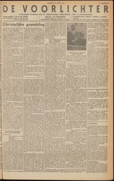 De Voorlichter, 27 april 1946