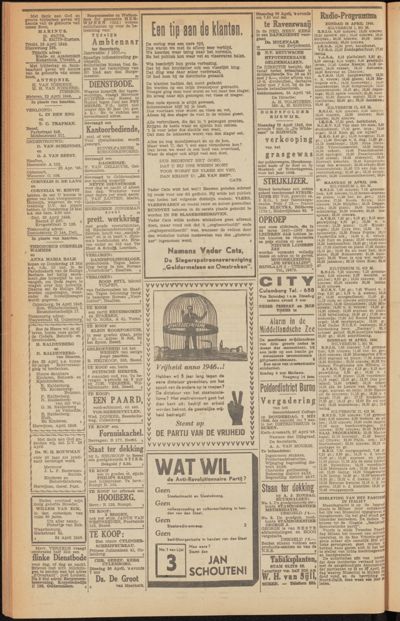 De Voorlichter, 27 april 1946