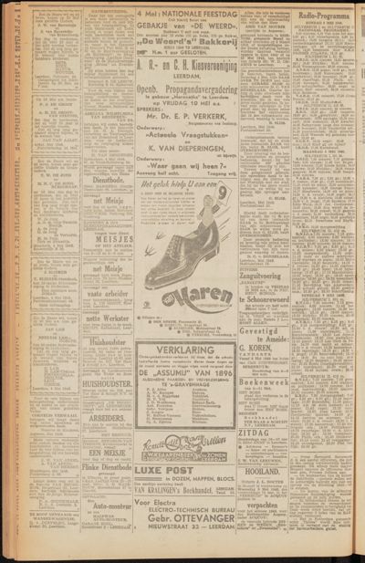 De Voorlichter, 4 mei 1946
